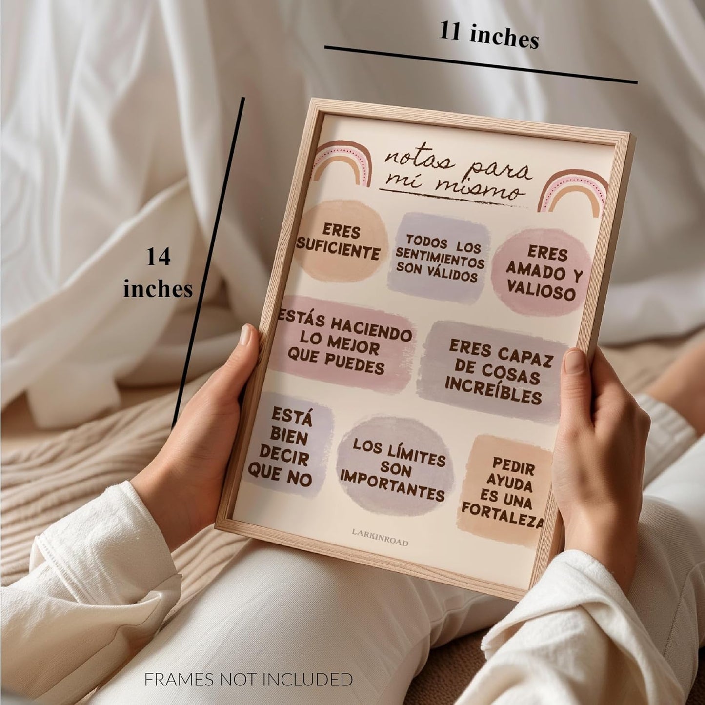9 pack Spanish Therapy Posters (11x14, Unframed)