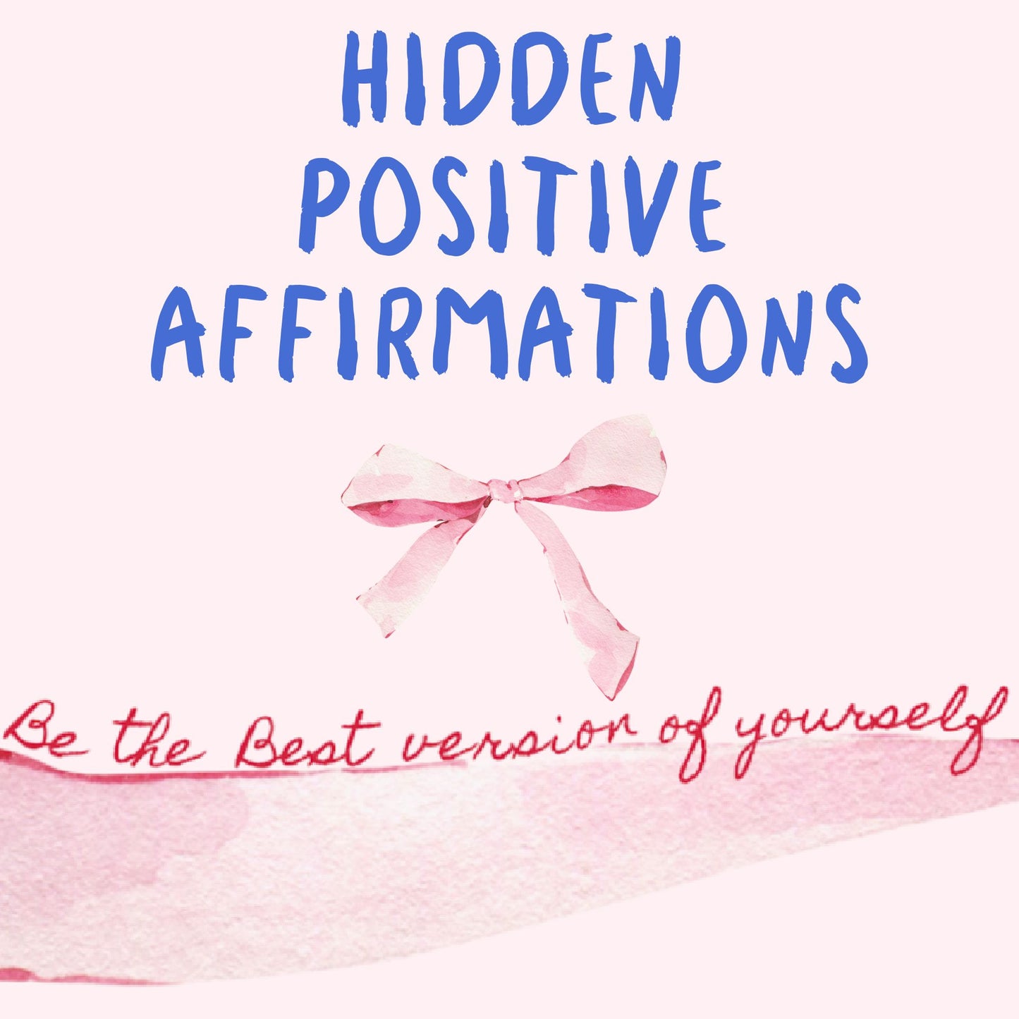 3-Pack Coquette Positive Affirmation Posters