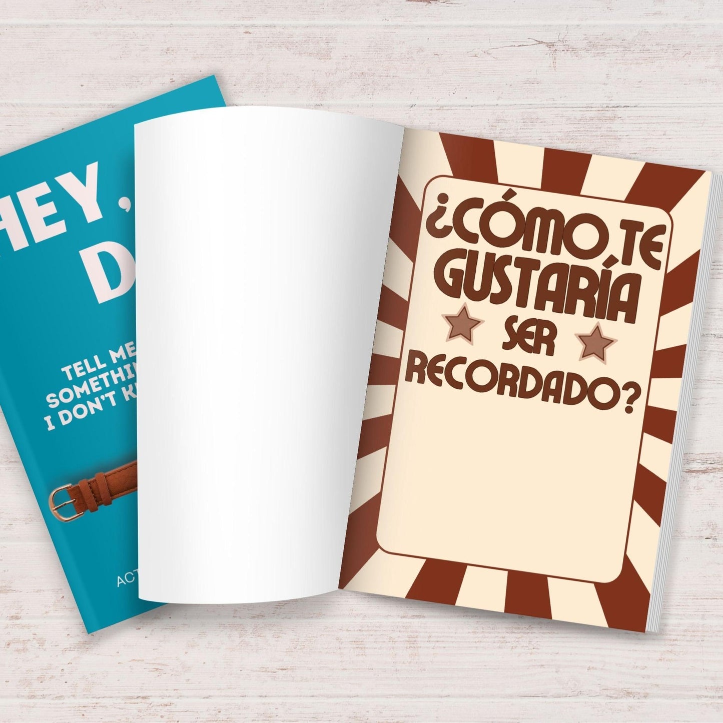 ¡Hola, Papi! Cuéntame Algo Que No Sé - Regalo Para Papá - Gift for Dad - Father's Day Gift - Spanish Translation