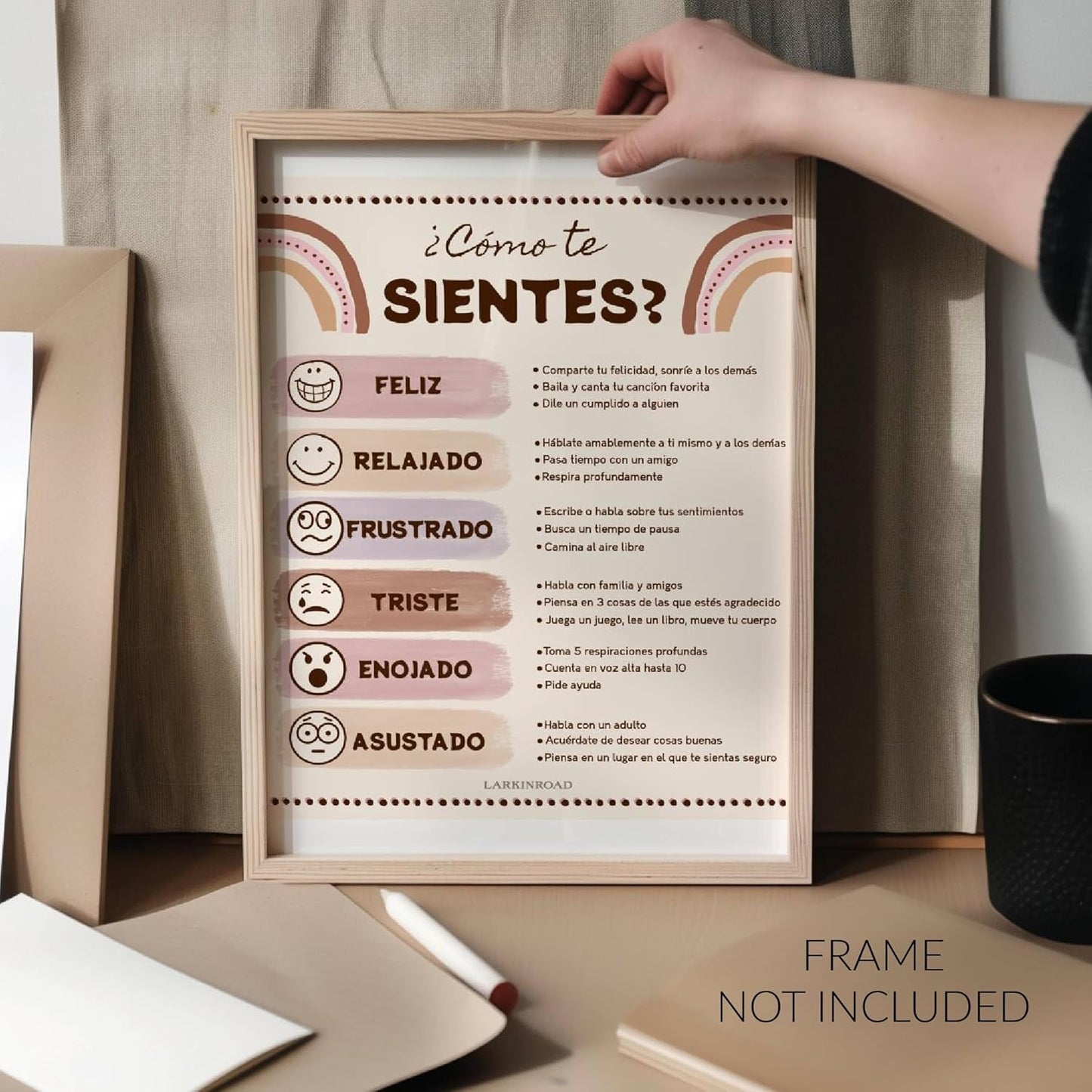 9 pack Spanish Therapy Posters (11x14, Unframed)