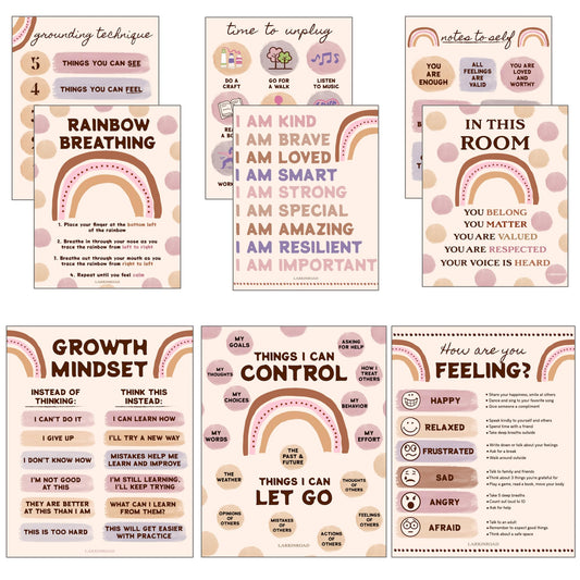 11x14 Mental Health Poster Sets