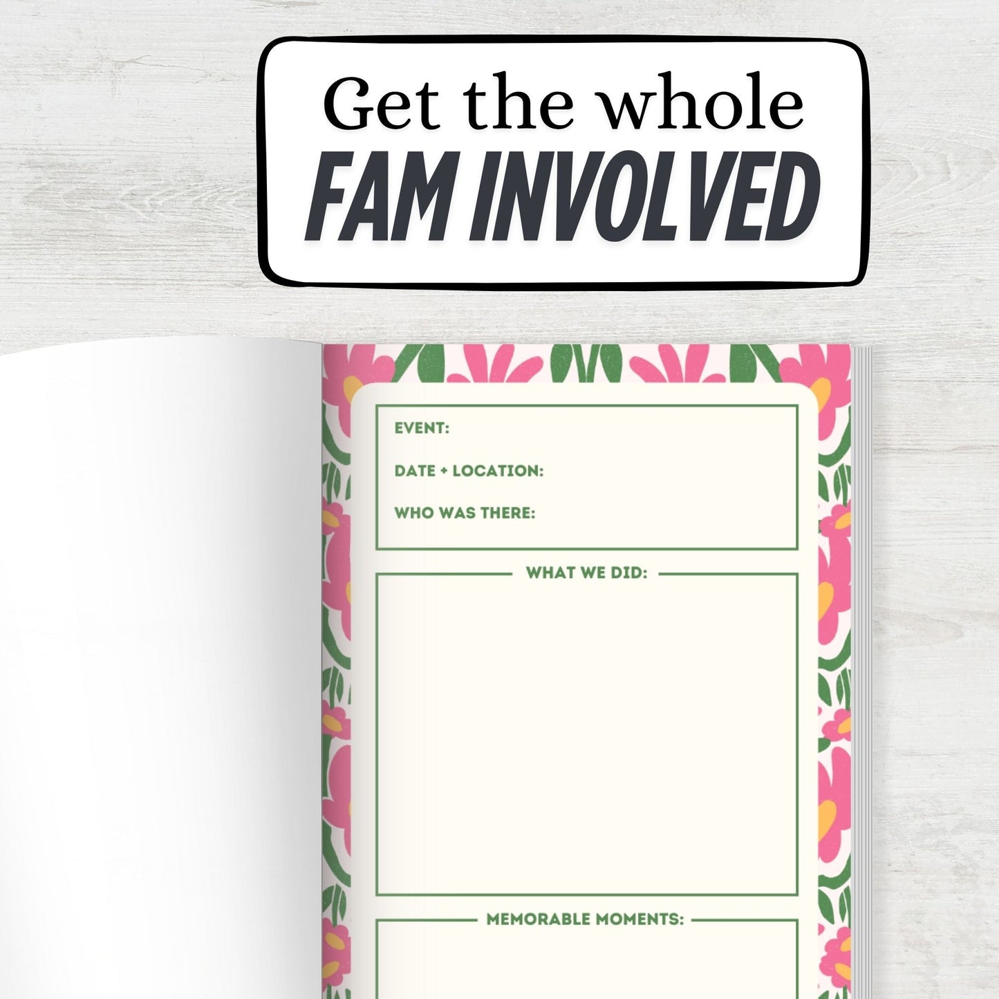 Family Highlight Reel: A Memory Book By LARKINROAD