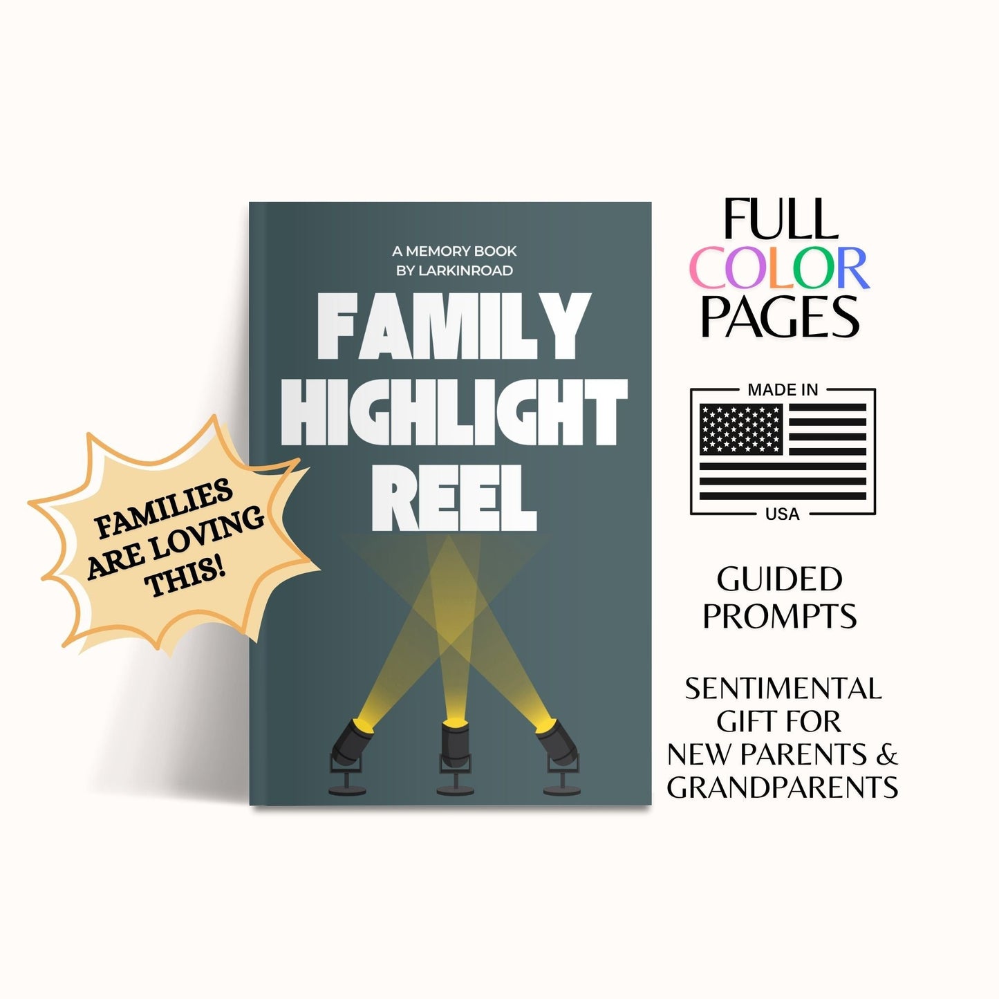 Family Highlight Reel: A Memory Book By LARKINROAD