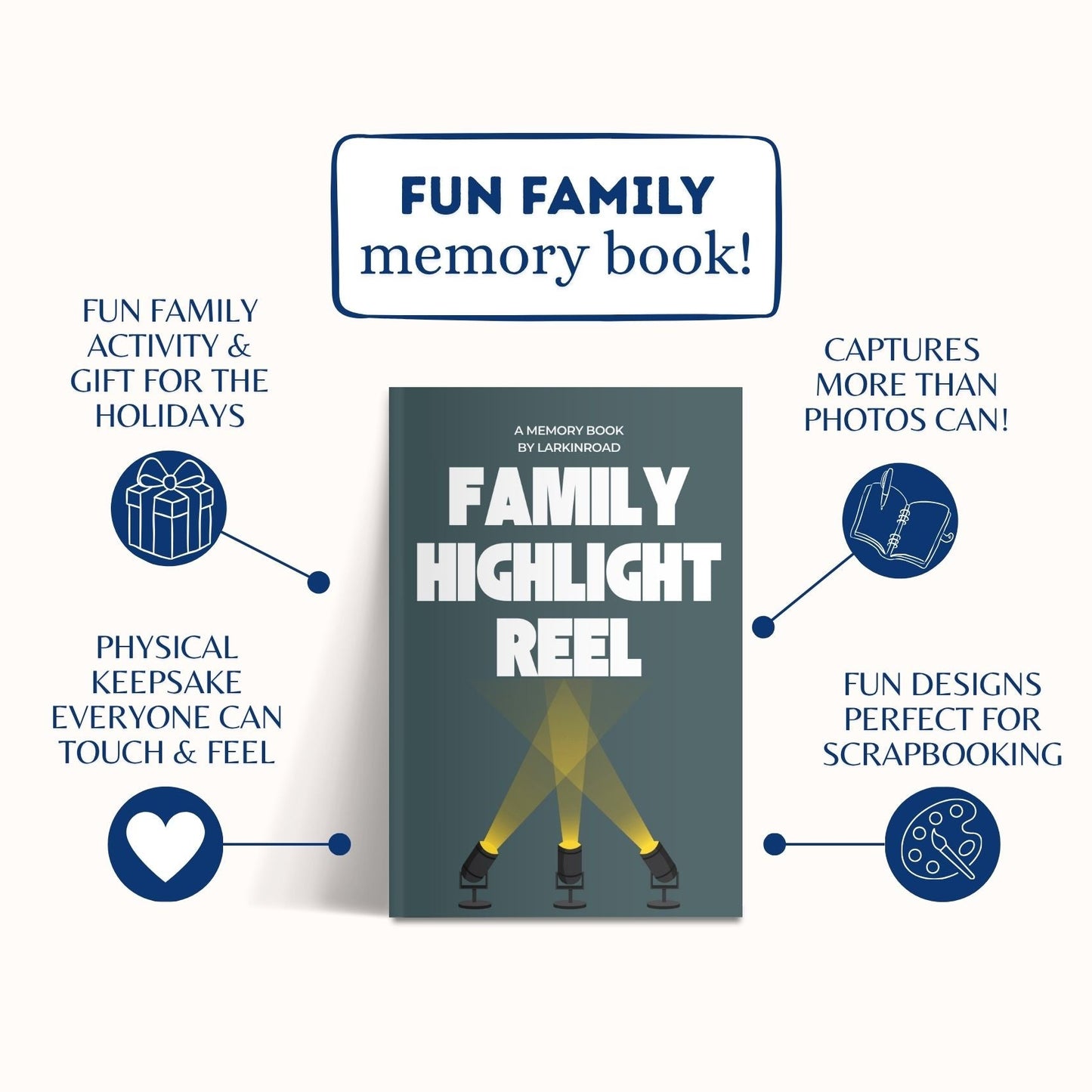 Family Highlight Reel: A Memory Book By LARKINROAD