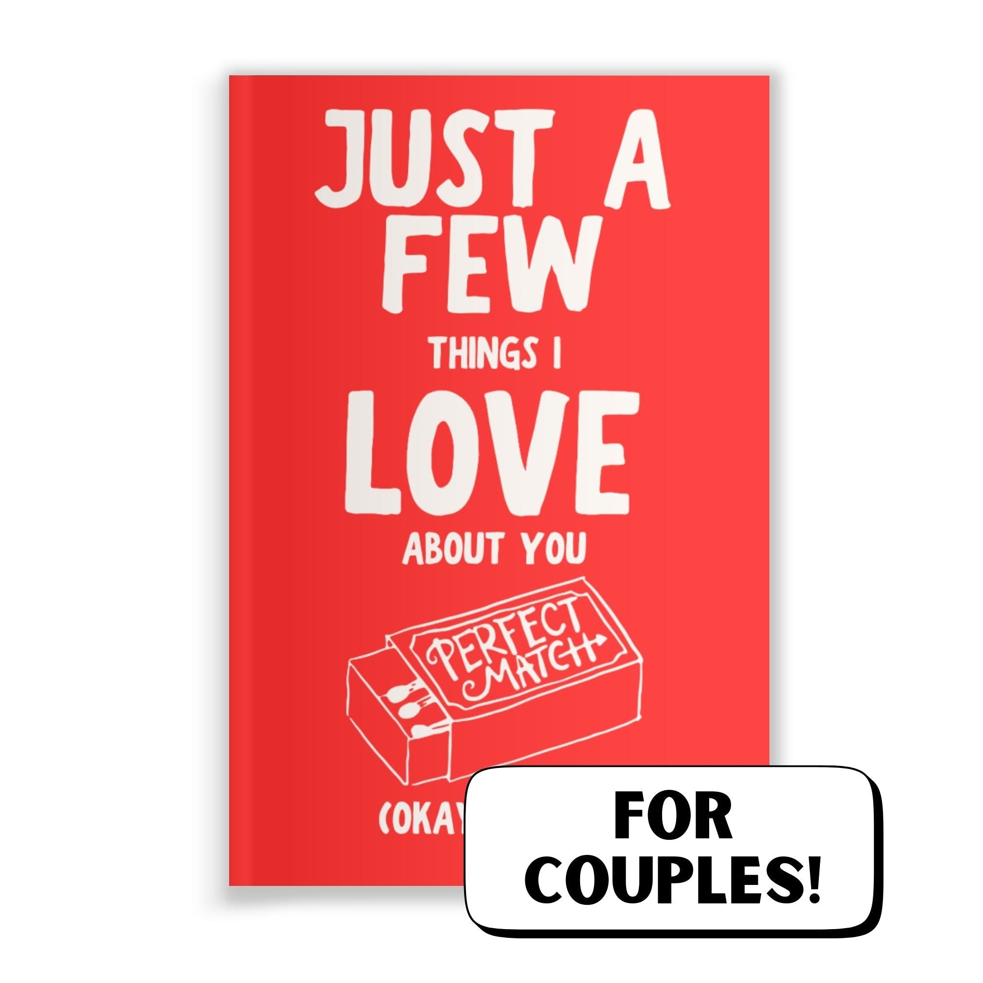 Personalized Fill-in-the-Blank Gift Book For Couples – LARKINROAD